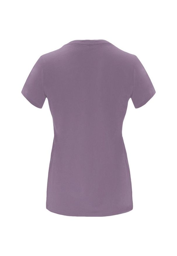 ROLY - Damska Koszulka Z Krótkim Rękawem Capri. Kolor: fioletowy. Długość rękawa: krótki rękaw. Długość: krótkie. Sport: turystyka piesza