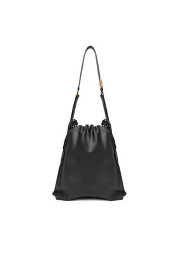 Pinko - PINKO Torebka Slouchy Classic Bag PE 25 PLTT 104359 A270 Czarny. Kolor: czarny. Materiał: skórzane