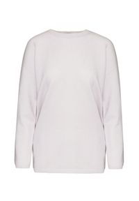 Allude - Sweter ALLUDE. Kolor: beżowy. Materiał: kaszmir, wełna, prążkowany. Styl: elegancki #1