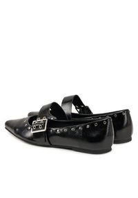 ONLY Shoes Baleriny 15340896 Czarny. Kolor: czarny. Materiał: skóra