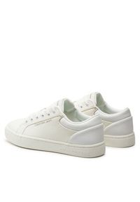 Calvin Klein Jeans Sneakersy Classic Cupsole Low Lth In Dc YM0YM00976 Biały. Kolor: biały
