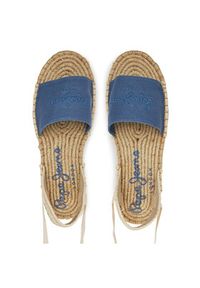 Pepe Jeans Espadryle PLS90684 Niebieski. Kolor: niebieski. Materiał: materiał