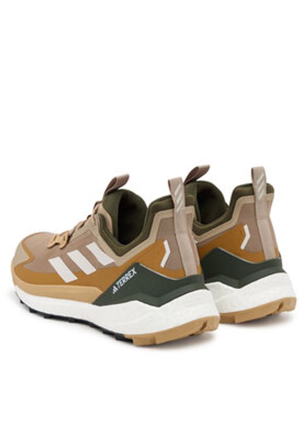 Adidas - adidas Sneakersy Terrex Free Hiker 2.0 Low JQ9904 Brązowy. Kolor: brązowy. Materiał: materiał. Model: Adidas Terrex