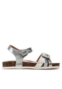 s.Oliver Sandały 5-38500-28 Srebrny. Kolor: srebrny. Materiał: skóra #7