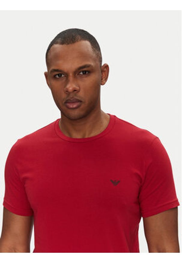 Emporio Armani Underwear Komplet 2 t-shirtów EM000391 AF10776 M8072 Kolorowy Regular Fit. Materiał: bawełna. Wzór: kolorowy