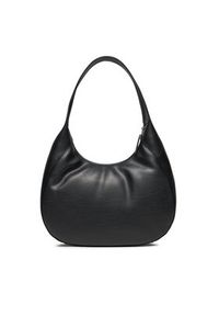 Calvin Klein Torebka Ck Must Soft Large Shoulder Bag K60K611747 Czarny. Kolor: czarny. Materiał: skórzane
