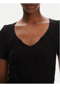 Pinko - PINKO Sweter Falterona Maglia 104625 A2E6 Czarny Regular Fit. Kolor: czarny. Materiał: syntetyk #4
