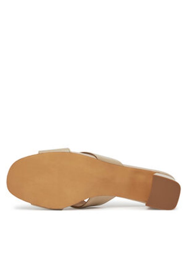 Lasocki Klapki WYL3454-11Z Beżowy. Kolor: beżowy. Materiał: skóra