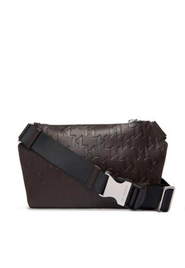 Karl Lagerfeld - KARL LAGERFELD Plecak A1M30004 Brązowy. Kolor: brązowy. Materiał: skóra