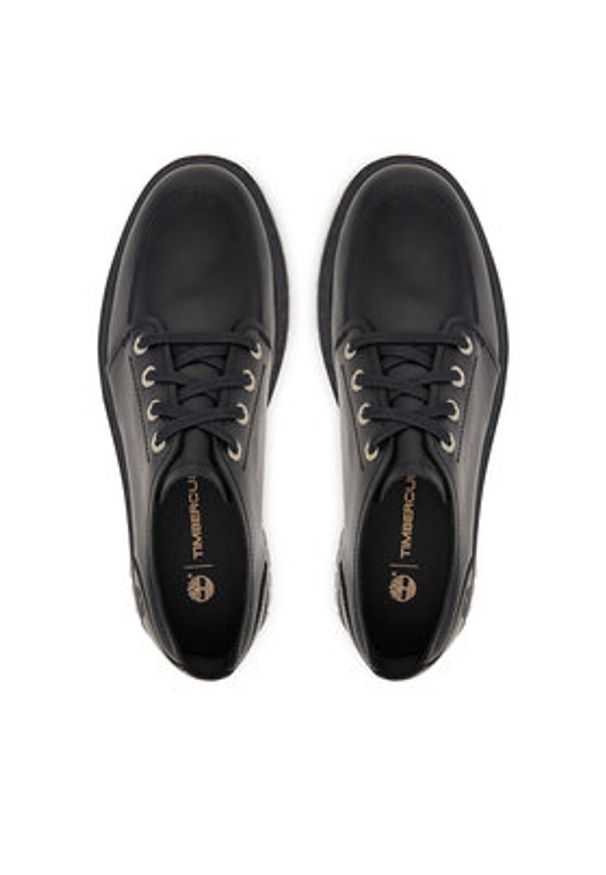 Timberland Oxfordy Cambria Valley TB0A42E8W021 Czarny. Kolor: czarny. Materiał: skóra