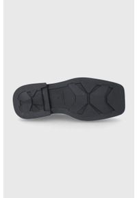 Vagabond Shoemakers mokasyny skórzane EYRA damskie kolor czarny na platformie. Kolor: czarny. Materiał: skóra. Obcas: na platformie #3