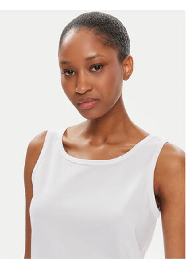 CMP Top 39T5666 Biały Regular Fit. Kolor: biały. Materiał: syntetyk