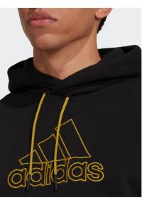 Adidas - adidas Bluza M Fi Wtr HK2159 Czarny Regular Fit. Kolor: czarny. Materiał: syntetyk #5