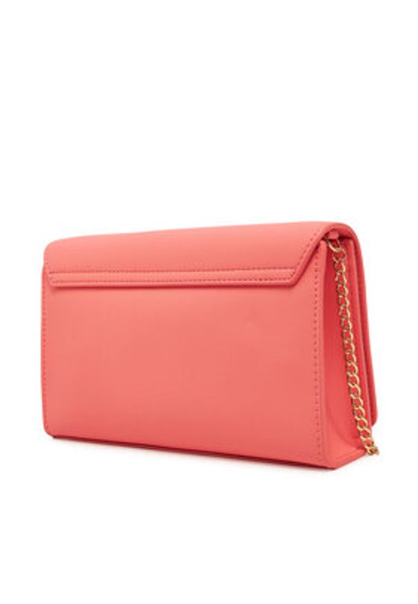 Love Moschino - LOVE MOSCHINO Torebka JC4103PP1MKD0464 Koralowy. Kolor: pomarańczowy. Materiał: skórzane