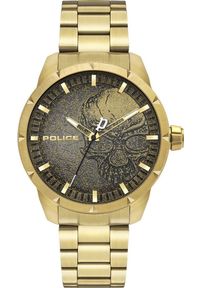 Zegarek Police Zegarek męski Police PL.15715JSG-02AM złoty. Kolor: złoty #1