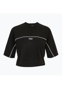 Fila - Koszulka damska FILA Loobu Blocked. Kolor: czarny. Sport: turystyka piesza #1