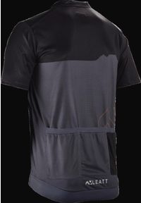 Koszulka rowerowa LEATT Jersey MTB Trail 3.0. Kolor: czarny. Materiał: jersey