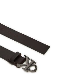 Calvin Klein Jeans Pasek Męski K50K512068 Brązowy. Kolor: brązowy. Materiał: skóra #2