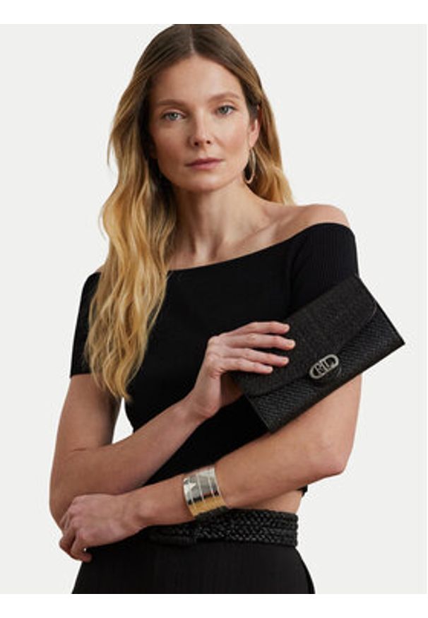 Lauren Ralph Lauren - LAUREN RALPH LAUREN Torebka 432966881002 Czarny. Kolor: czarny