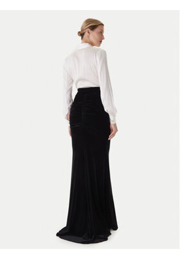 Elisabetta Franchi Sukienka wieczorowa AB-R46-57E2-V100 Biały Regular Fit. Kolor: biały. Materiał: syntetyk. Styl: wizytowy