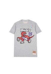 Mitchell & Ness - Koszulka Toronto Raptors. Kolor: szary. Sport: koszykówka #1