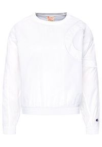 Champion Bluza 112989 Biały Oversize. Kolor: biały. Materiał: syntetyk #5