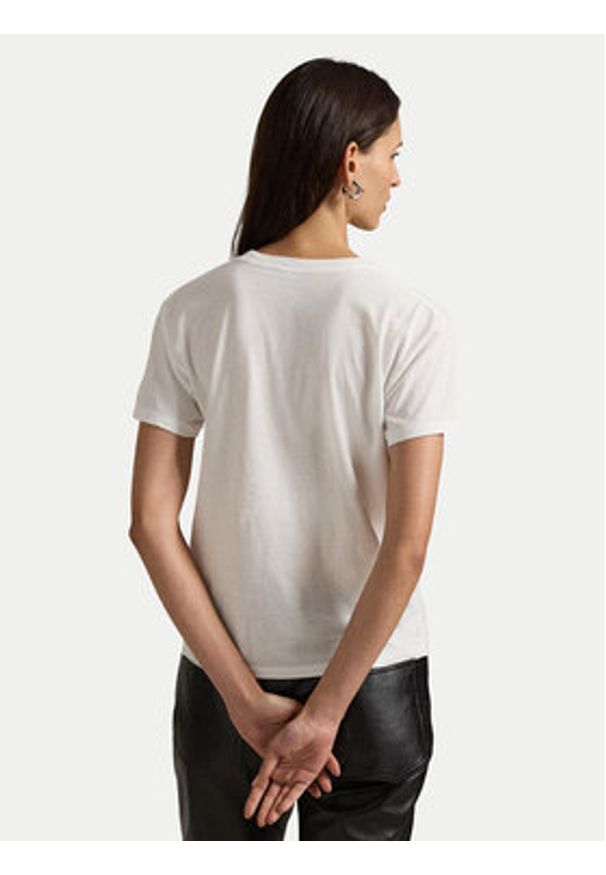 Polo Ralph Lauren T-Shirt 211A87615002 Biały Regular Fit. Typ kołnierza: polo. Kolor: biały. Materiał: bawełna