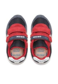 Geox Sneakersy B Alben Boy B043CD020FUC7217 M Czerwony. Kolor: czerwony