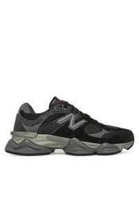 New Balance Sneakersy U9060BLK Czarny. Kolor: czarny. Materiał: zamsz, skóra