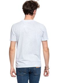 Lee - LEE T SHIRT RETRO LOGO TEE SHARP GREY MELE L60YFE03 112113644. Styl: retro #8