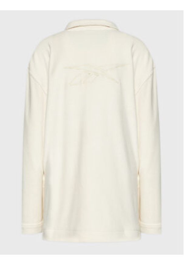 Reebok Kurtka przejściowa Winter HG1183 Écru Oversize. Materiał: syntetyk