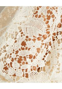 ZIMMERMANN - Sukienka z bawełnianej koronki Cassia. Kolor: biały. Materiał: bawełna, koronka. Wzór: koronka. Długość: mini #4