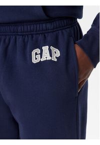 GAP - Gap Spodnie dresowe 500382-49 Granatowy Regular Fit. Kolor: niebieski. Materiał: bawełna #4