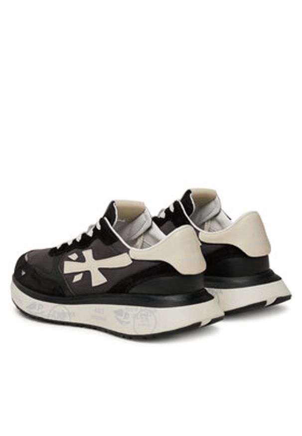 Premiata Sneakersy Lauryn Var 7479 Czarny. Kolor: czarny. Materiał: materiał
