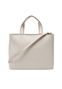 Calvin Klein Jeans Torebka Sculpted Mini Ew Tote LV04K3111G Écru. Materiał: skórzane #3