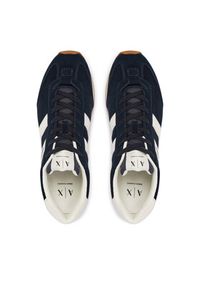 Armani Exchange Sneakersy XM002689 AF17447 UZ048 Granatowy. Kolor: niebieski. Materiał: zamsz, skóra #2