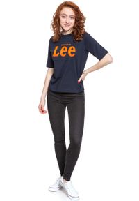 Lee - LEE T SHIRT DAMSKI TEE MIDNIGHT NAVY L43RAIMA #8