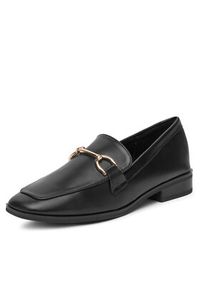 DeeZee Loafersy DXF26165-231001 Czarny. Kolor: czarny. Materiał: skóra #5