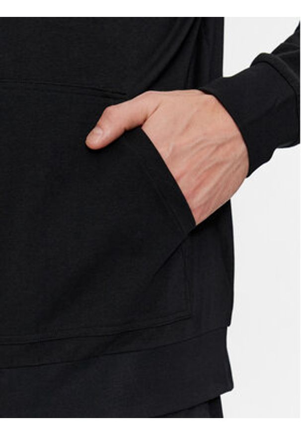 BOSS - Boss Bluza Mix&Match 50515392 Czarny Regular Fit. Kolor: czarny. Materiał: bawełna