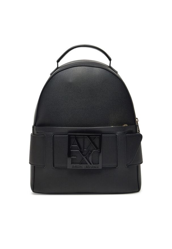 Plecak Armani Exchange. Kolor: czarny