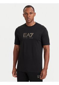 EA7 Emporio Armani T-Shirt 7M002239 AF13739 UC001 Czarny Regular Fit. Kolor: czarny. Materiał: wiskoza #1