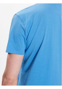 La Martina T-Shirt VMR004 JS206 Niebieski Regular Fit. Kolor: niebieski. Materiał: bawełna #5