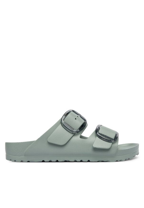 Birkenstock Klapki Arizona Stealth Buckle 1031301 Zielony. Kolor: zielony. Materiał: syntetyk