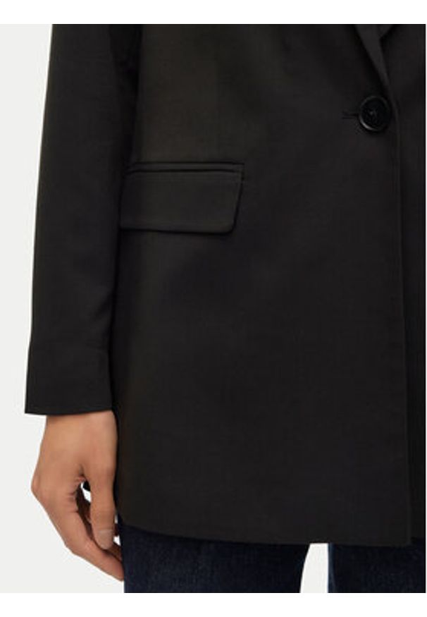 Vero Moda Marynarka Nila 10320915 Czarny Slim Fit. Kolor: czarny. Materiał: syntetyk