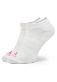 Adidas - adidas Skarpety stopki unisex Cushioned Low-Cut Socks 3 Pairs IC1335 Różowy. Kolor: różowy