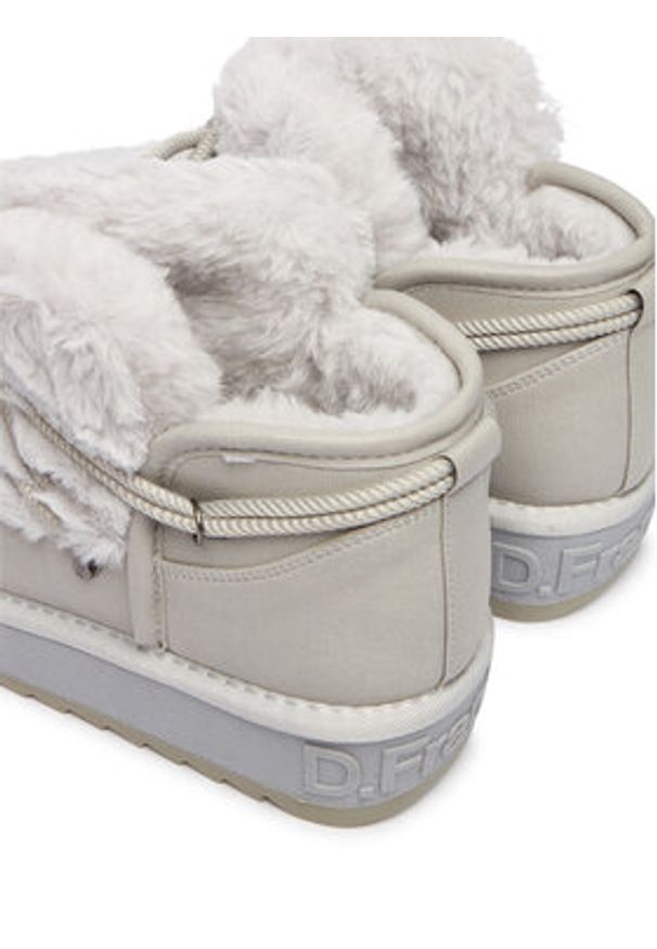 D.Franklin Śniegowce DFSH370011 Szary. Kolor: szary. Materiał: skóra