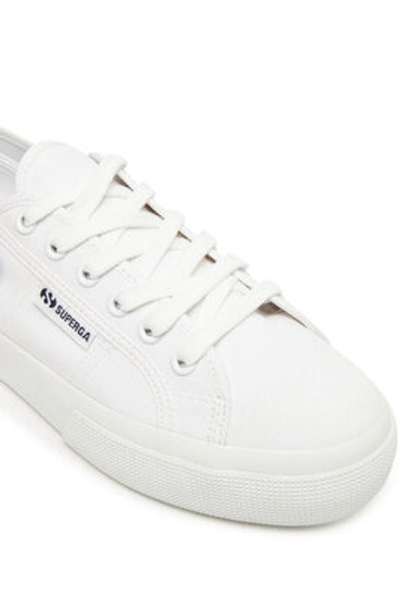 Superga Tenisówki S6135FW 3740 Biały. Kolor: biały. Materiał: materiał