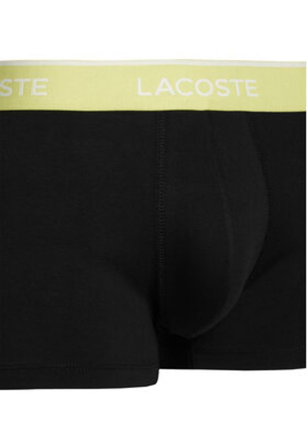 Lacoste Komplet bokserek 5H1297 Czarny. Kolor: czarny. Materiał: bawełna