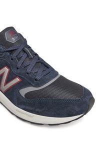 New Balance Sneakersy Walking 880 MW880BC7 Granatowy. Kolor: niebieski. Materiał: skóra, zamsz #6