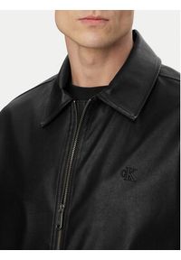 Calvin Klein Jeans Kurtka z imitacji skóry LV04RF403G Czarny Relaxed Fit. Kolor: czarny. Materiał: syntetyk #5
